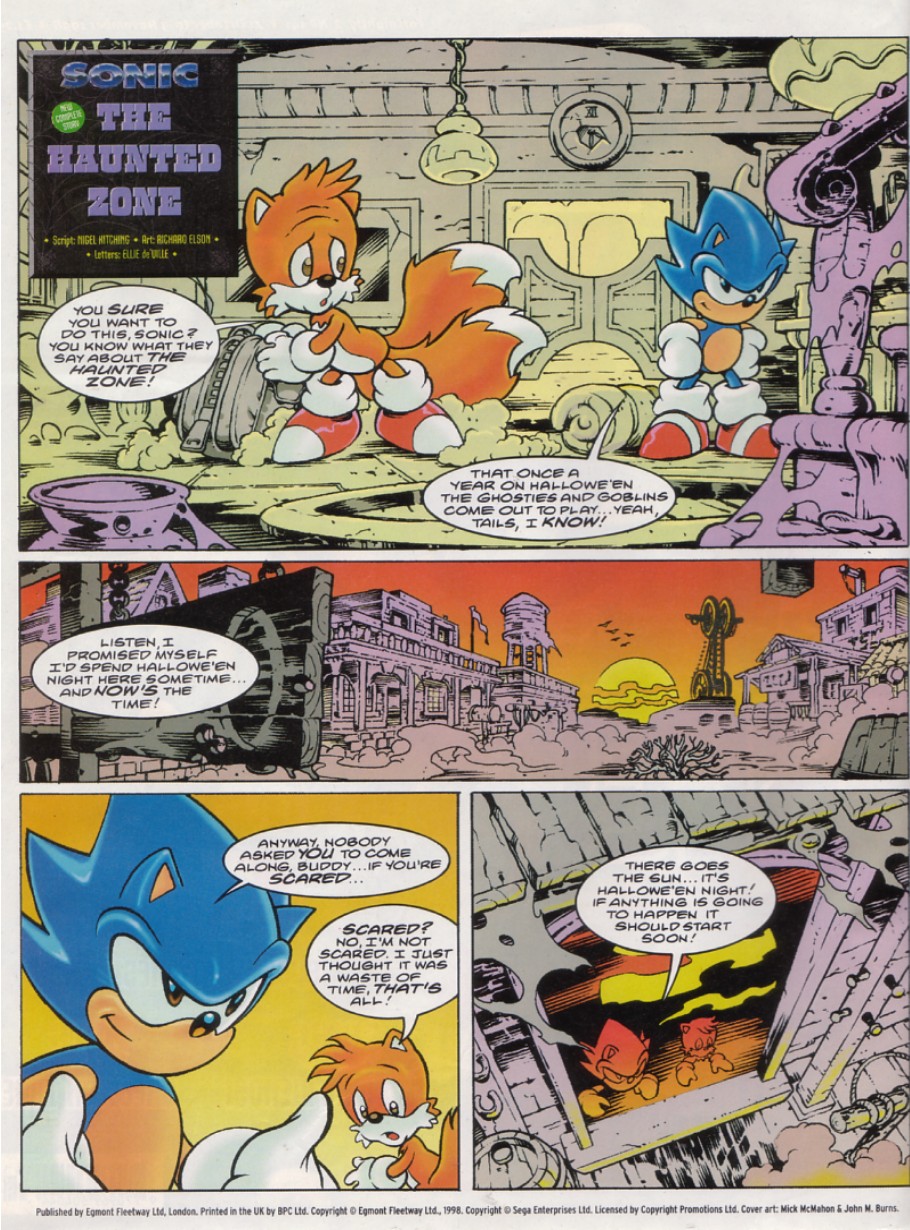 Sonic - The Comic Issue No. 141 Page 1
